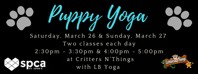 Puppy Yoga - March 26-27, 2022