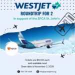 WIN A WESTJET ROUND-TRIP FOR TWO!